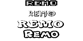 Coloriage Remo