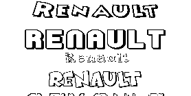 Coloriage Renault