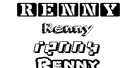 Coloriage Renny