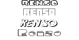 Coloriage Renso