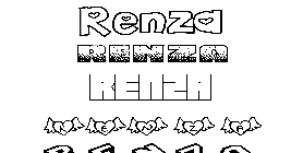 Coloriage Renza