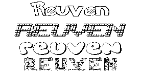 Coloriage Reuven