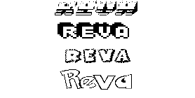 Coloriage Reva