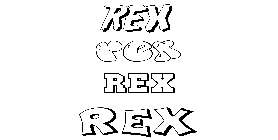 Coloriage Rex