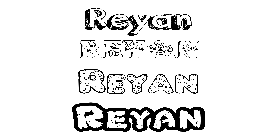 Coloriage Reyan