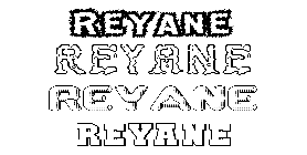 Coloriage Reyane