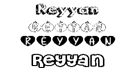Coloriage Reyyan