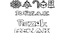 Coloriage Rezak