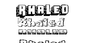 Coloriage Rhaled