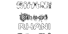 Coloriage Rhani