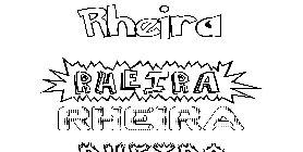 Coloriage Rheira