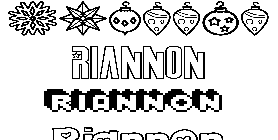 Coloriage Riannon