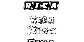 Coloriage Rica