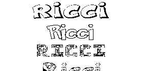 Coloriage Ricci