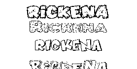 Coloriage Rickena