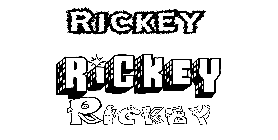 Coloriage Rickey