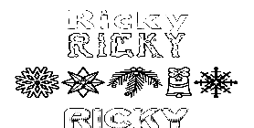 Coloriage Ricky