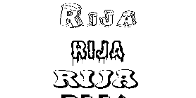 Coloriage Rija