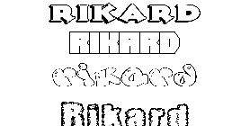 Coloriage Rikard