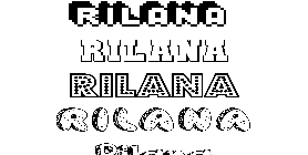 Coloriage Rilana