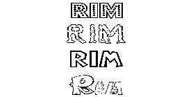 Coloriage Rim