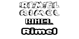 Coloriage Rimel