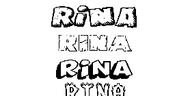 Coloriage Rina