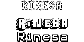 Coloriage Rinesa