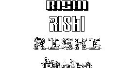 Coloriage Rishi