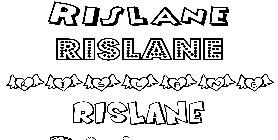 Coloriage Rislane