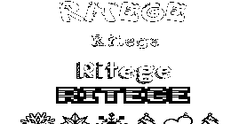 Coloriage Ritege