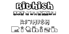 Coloriage Rithish