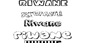 Coloriage Riwane