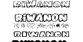 Coloriage Riwanon