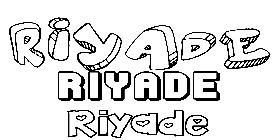 Coloriage Riyade