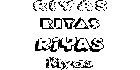 Coloriage Riyas