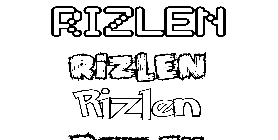 Coloriage Rizlen