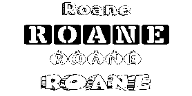 Coloriage Roane