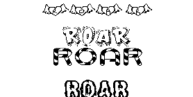 Coloriage Roar