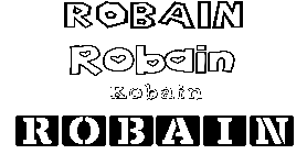 Coloriage Robain