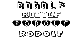 Coloriage Rodolf