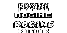 Coloriage Rogine