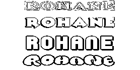 Coloriage Rohane