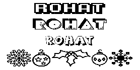 Coloriage Rohat