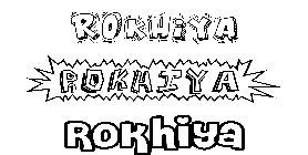 Coloriage Rokhiya