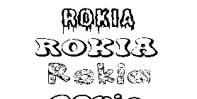 Coloriage Rokia