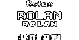 Coloriage Rolan