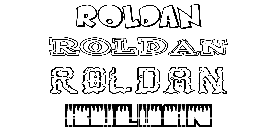 Coloriage Roldán