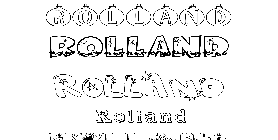 Coloriage Rolland