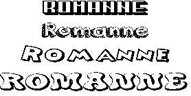 Coloriage Romanne